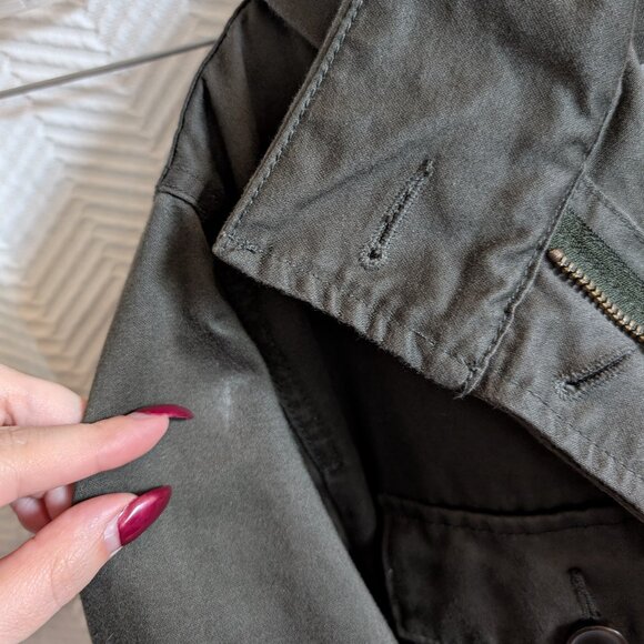 Aritzia SUNDAY BEST 100% Cotton Utility Jacket, Medium, Hooded, Drawstring waist - Picture 15 of 15